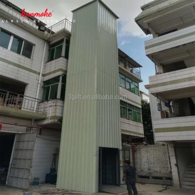 China Cheap Residential Hanmoke 1.5ton Elevator Goods Lift For Hotels 220V 380V 412V 110V Hydraulic Elevator For Furniture for sale