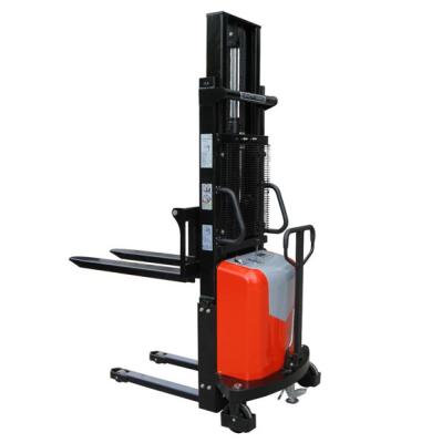 China Factory Electric Forklift Pallet Lift Stacker Small Capacity 1000/2000kg Semi Electric Forklift for sale