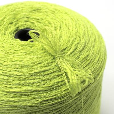 China Anti-pilling China Wholesale 5.6S/1 tube weaving cotton crocheting hand knitting acrylic bulky roving 100% wool color belly fancy yarn for sale