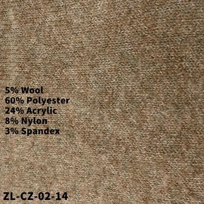 China 1/14Nm 5% Wool 60% Polyamide 3% Polyester 24% Spandex Antistatic Acrylic Nylon 8% Blended Fancy Knitting Yarn for sale