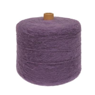 China 5.8Nm Cotton Blend Wool 5.8Nm Cotton Crochet Fancy Bulky Textile Elastic Mohair Weaving Dyed Yarn for sale