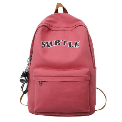 China Portable New Arrive Woman Backpack Custom Fashion School Bag Contracted Oxford cloth leisure travel bag for sale