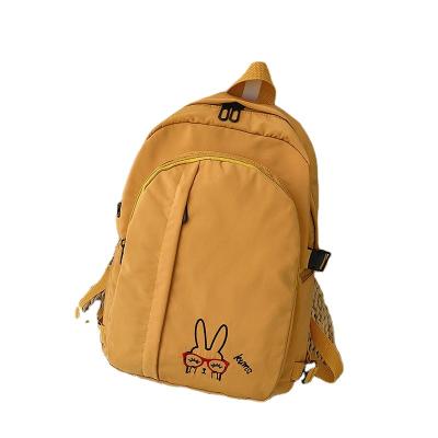 China Portable New arrive nylon waterproof students large capacity backpack campus simple school bag pack for outdoor for sale