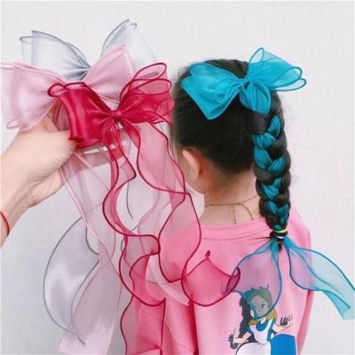 China Girl's Hair Accessories Baby Hangers Princess Elastic Headband Lace Headband For Girl Children Infant Accessories for sale