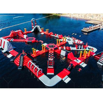 China Dourable Factory Price Cheap Inflatable Big Bouncy Castle Water Park Playground Jumping Combo Slide With Pool for sale