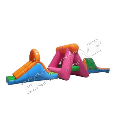 China Dourable Modern Design Inflatable Playground Inflatable Bouncy Castle With Funny Obstacle for sale