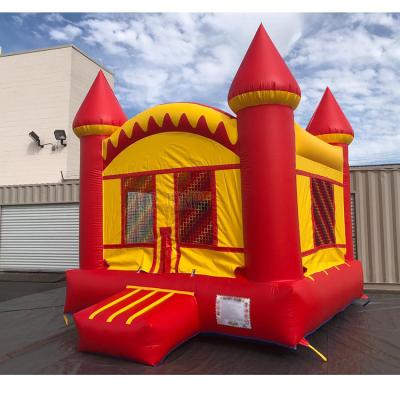 China Dourable Hot Selling Commercial White Bouncer 13x13 Bouncy Castle Jumping House Inflatable Wedding Bounce House For Sale for sale