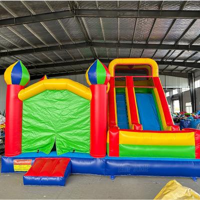 China Waterproof Commercial Kids Party Inflatable Bounce House Jumper Moonwalk Inflatable Themed Bouncer Large Banner for sale