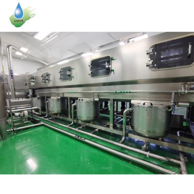 China Beverage Line Pure Barreled 5 Gallon Water Filling Machine Equipment Production Line for sale