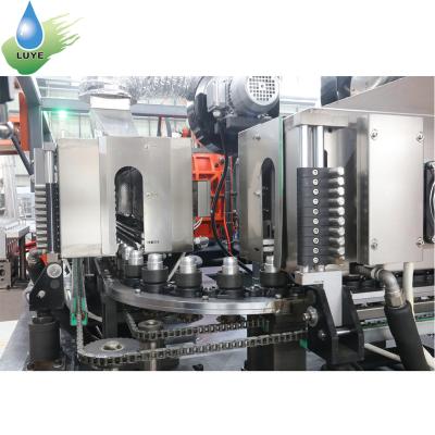 China 500ml Bottle PET Plastic Water Bottle Stretch Blowing Machine 2 Cavity Mineral Water Bottle Blowing Machine For Small Business for sale