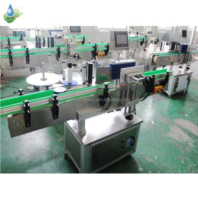 China Easy Operation Product Glue Automatic High Adhesive Label Sticker Labeling Machine For Square Round Flat Bottle for sale