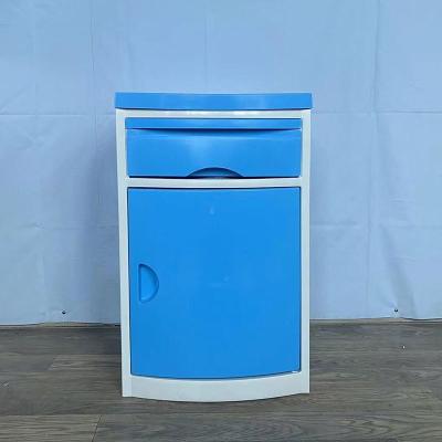 China Traditional Factory Wholesale Hospital Furniture ABS Bedside Cabinet Hospital Bedside Medical Locker for sale