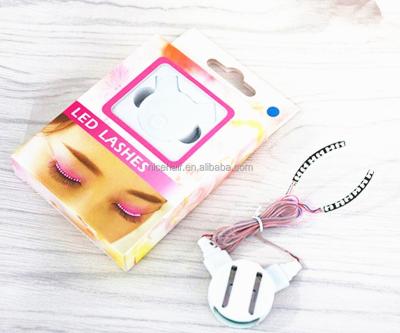 China Whole-eye eyelash brand new led light false eyelashes, cheer bar KTV props eyelash flasher lamp, light eyelashes for sale