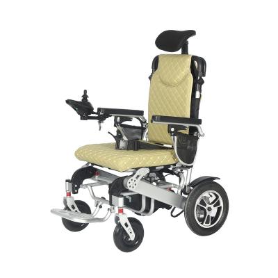 China 2024 best selling Automatic Folding electric powered wheelchairs rehabilitation equipment for disabled 85*62-105cm for sale