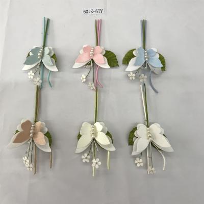 China Artificial Polyester+PE Butterfly For Wedding Decoration for sale