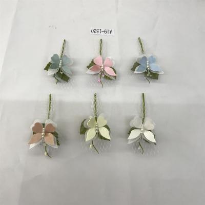 China Wholesale Polyester+PE Artificial Butterfly For Wedding for sale