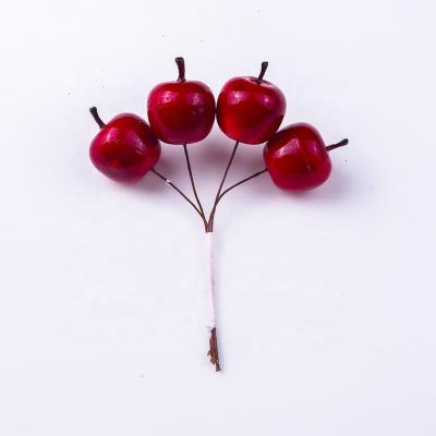 China Artificial Foam+iron Christmas Berry Picks For Decoration for sale