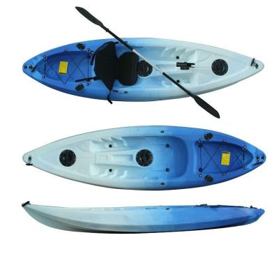 China Fishing Conger Sit On Top Fishing Surfing Cruising Roto-molded Plastic For Sale Cool Rowboats Kayak for sale