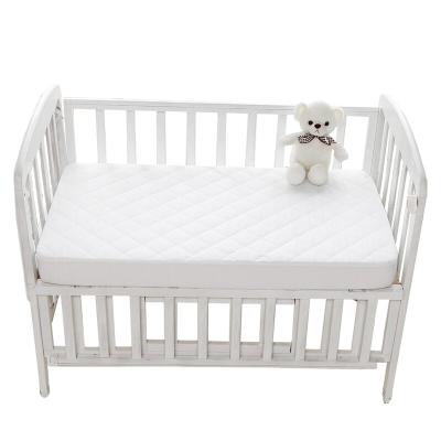 China Anti-bacteria Waterproof Baby Crib Hutch Protector Bamboo Mattress Cover for sale