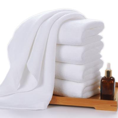 China Terry Hotel QUICK DRY Luxury White Cotton 100% Bamboo Bath Towel for sale