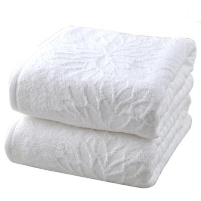 China Shower Washcloth Plain Cotton Bath Towel 100% Customized Fabric for sale