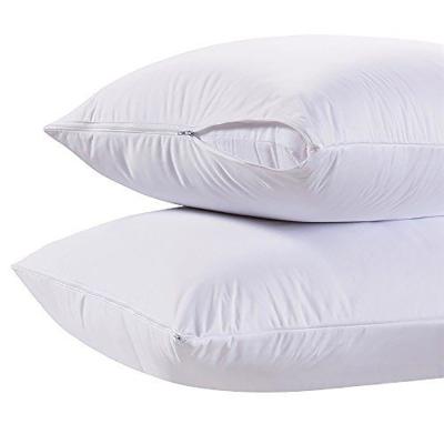 China Viable Custom White Pillow Cover Case Bamboo Pillow Cases For Hotel for sale