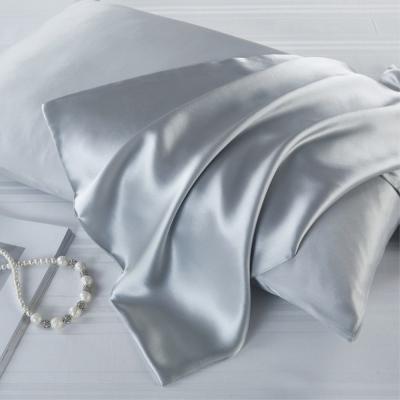 China Viable Custom Luxury Kissenbezug Pillow Case Fundas De Almohadas Satin Pillow Case Pillow Case With Zipper for sale