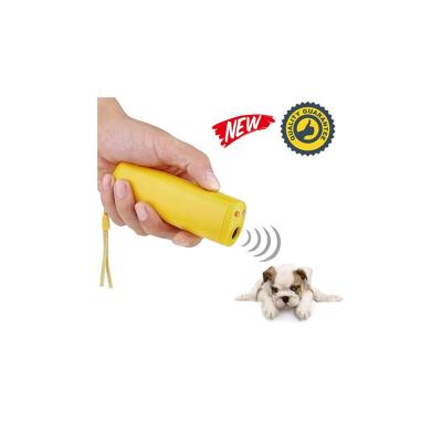 China Ultrasonic To Stop Dog Barking With Dual LED Light And Strap Retriever Ultrasonic Barking Device Inside Out Safe Ultrasonic Anti Bark Anti Dog With Dual LED Light And Strap for sale