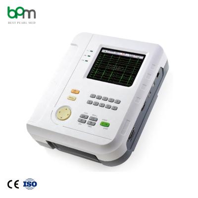 China New Design 12 Metal BPM-E1208 China Lead Holter Ecg Machines Prices for sale