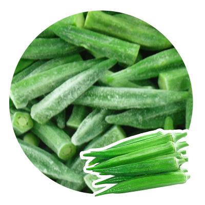 China Factory Supply Factory New Arrival Frozen Vegetable Okra Export FROZEN Organic Frozen Okra Best Price for sale