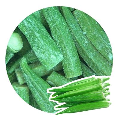 China Best Price Factory Supply FROZEN Factory Supply Hot Selling Frozen Vegetable Okra Export Organic Frozen Okra for sale