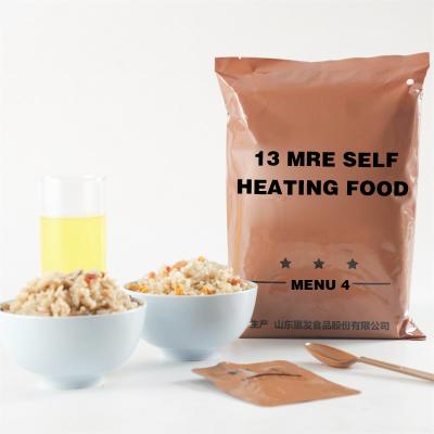 China 2021 camping mre military instant rice mre top selling military rations for sale