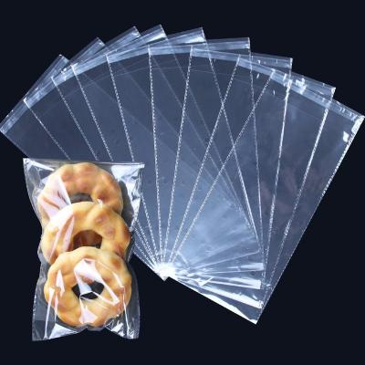 Chine High Recyclable Bread Cellophane Plastic Bag Self Adhesive Self Sealing Clear Bag à vendre