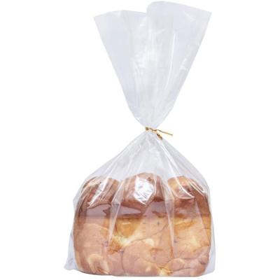 Chine CPP Safety 13x30 Transparent Bread Cello Bread Bags French Cellophane Bags with Clear Twist Ties for Bread Cellophane Bags Baguette à vendre