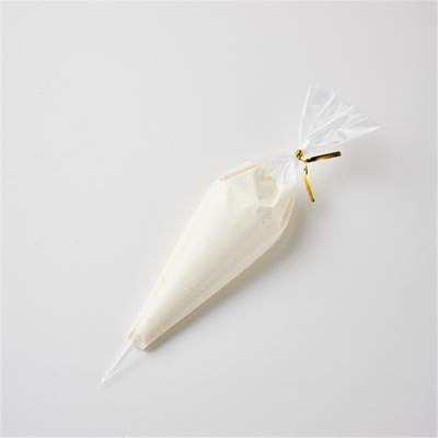 China LTB1325 Security Piping Bag High Quality Clear Cream Cellophane Packaging Bags Cone Packing Bag en venta