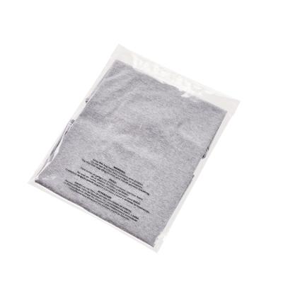 China LWB3138 Safety Clothes High Quality Cellophane Warning Tote Bag Clear Poly Bag for sale