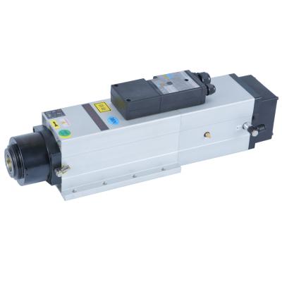 China 6.0KW High Torque 24000rpm HQD Air Cooling ATC ATC Spindle DRILL Milling Motor For CNC Spindle Motor for sale