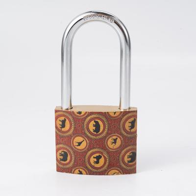 China Candado durable cheap padlock new product direct sales high quality security printing high quality padlock with iron keys for sale