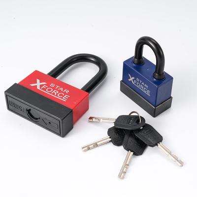 China High Security Durable Factory Supply Direct Vane Key Pvc Square Waterproof Padlock Fechadura De Latao Waterproof Padlock for sale