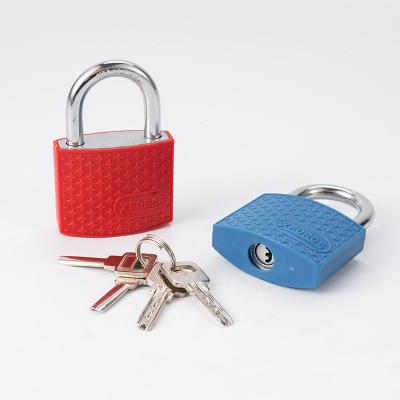 China Factory Price High Security Durable Lightweight Anti-theft Padlock Wholesale Colorful Iron Casing Anti-theft Lock for sale