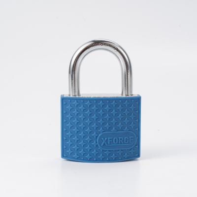 China Factory Price Eco-Friendly High Durable Big Shell Short Beam Anti-Rust Rounded Cadeado Atomic Padlock Solid Color Light Weight Safety for sale