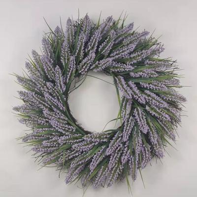 China 2022 plastic new 22 sizes natural luxury Christmas garland for shopping mall layout for sale