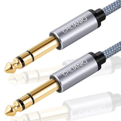 China Camera 1/4 Inch Guitar Cable, Instrumentation Cable 6.35mmTRS Stereo Audio Cable Male to Male for Electric Guitar, Bass, Mandolin for sale