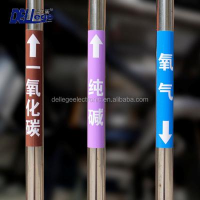 China Factory Sale Customized Waterproof Durable Waterproof Pipe Label Reasonable Prices for sale