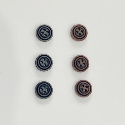 China High Quality And Environmentally Friendly Washable And Dry Resin Buttons For Customized Four Hole Shirt Buttons for sale