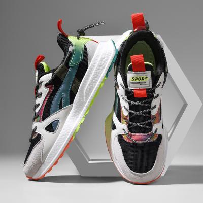 China CUSHIONING Outdoor Sport Shoes Breathable Hear-wearing New Style Fashion Lace Up Sneakers Spring Autumn Hot Sale Sport Shoes for sale