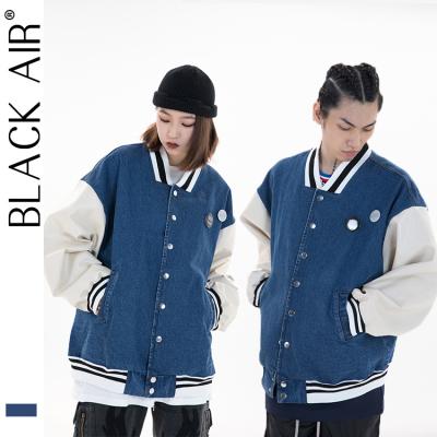 China New come plus size plus size spring autumn mens unisex male casual denim jacket plus size streetwear men's jackets and coats for sale