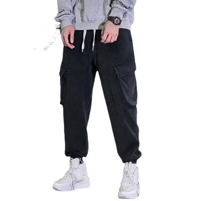 China high quality2021 new spring and autumn men's pants Anti-wrinkle men's pants thicker fashionable casual pants sports casual pants for sale