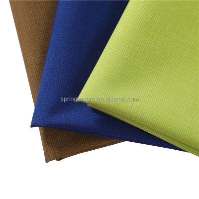 China New Design 100% Polyester Pu Coated Fabric Outdoor Waterproof Tent Fabric for sale