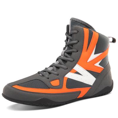 China LOGO Indoor Squat Wrestling Boxing Shoes Gym Custom Adult Weightlifting Shoes Training Combat Sports 35-46 for sale